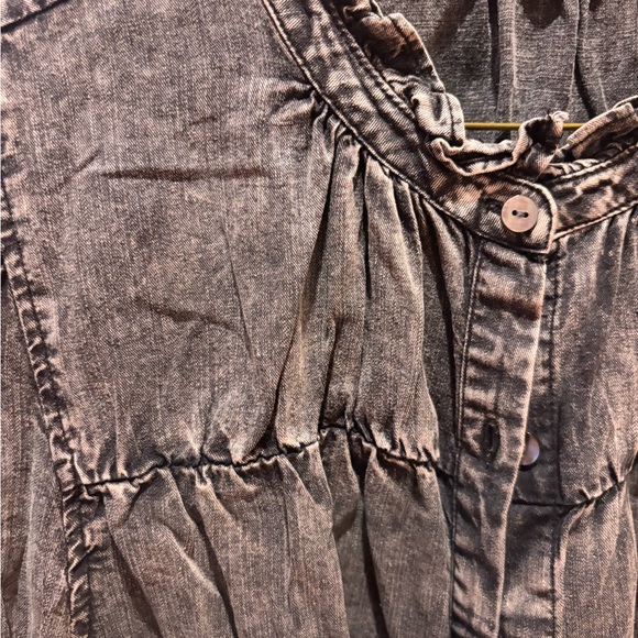 Rails Charcoal Ruffled Jacket - Picture 2 of 4